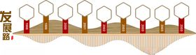 企业简介发展历程文化墙