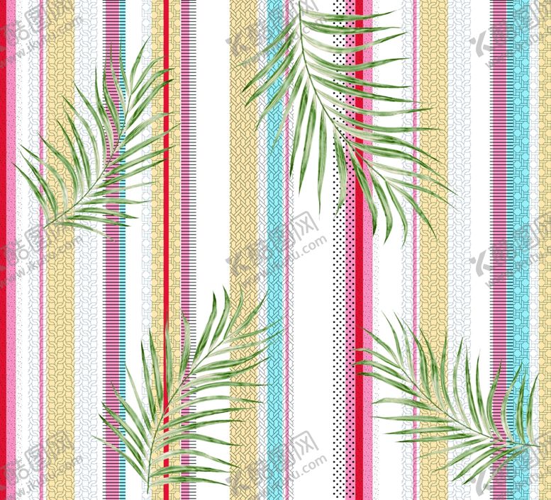 编号：73254707080228454421【酷图网】源文件下载-竖条叶子