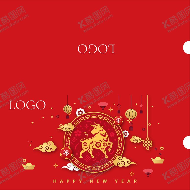 编号：76590302091557456540【酷图网】源文件下载-新年贺卡