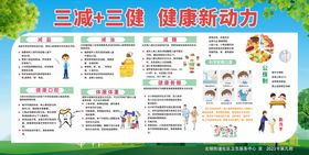 三减三健健康活动宣传