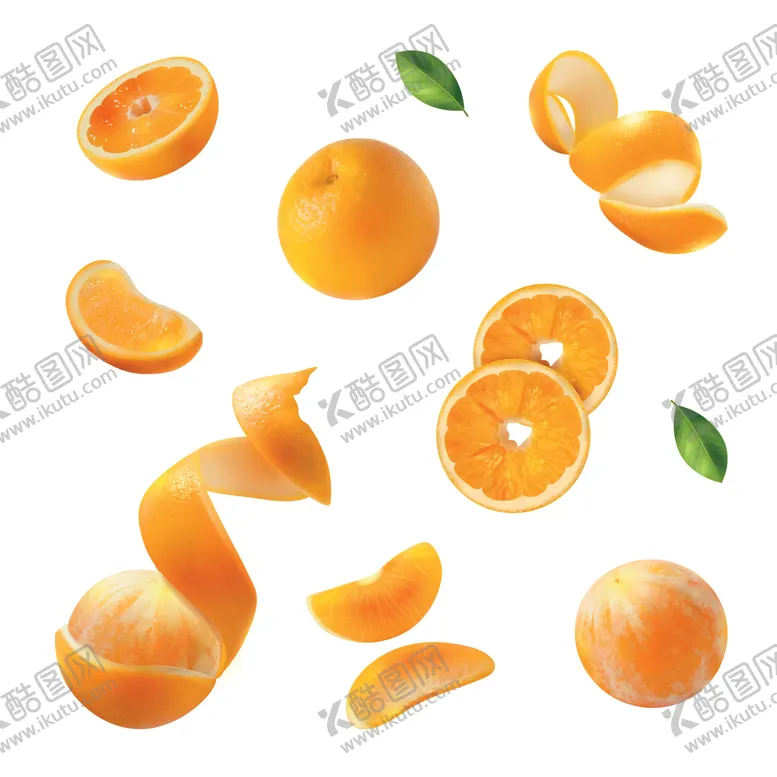 编号：70813710170525422021【酷图网】源文件下载-卡通橘子