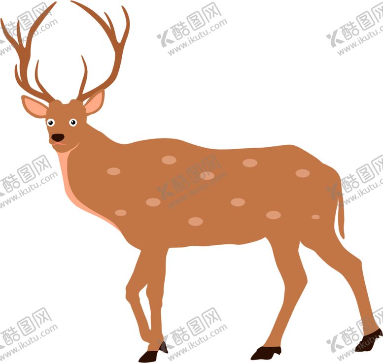 编号：57044207080053447844【酷图网】源文件下载-圣诞鹿