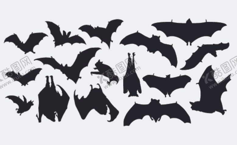 编号：66823010041712206891【酷图网】源文件下载-动物剪影