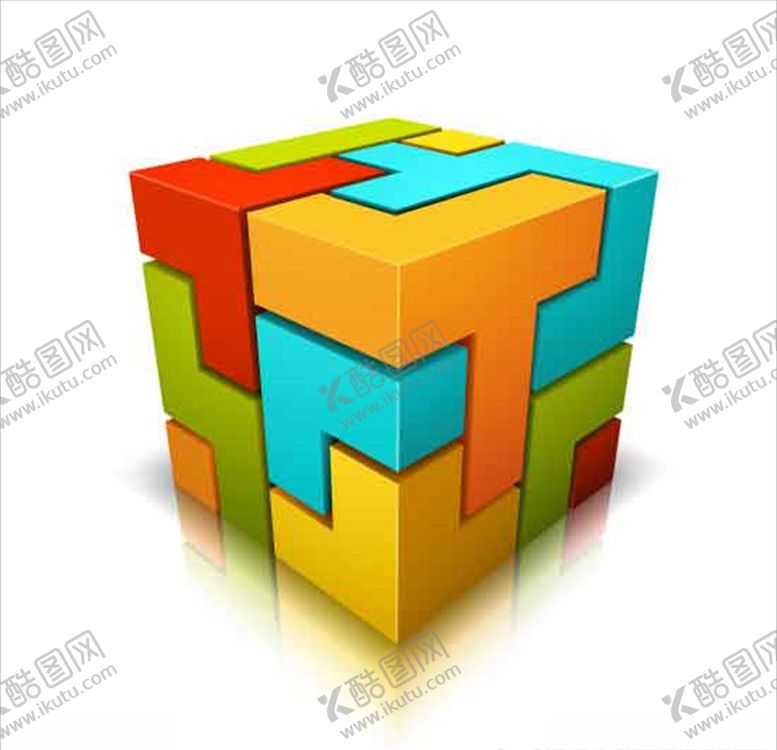 编号：49378610100412514472【酷图网】源文件下载-几何方块图形AI素材