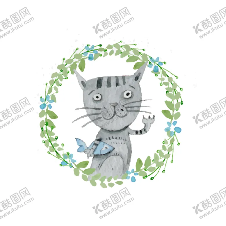 编号：14353005171958535364【酷图网】源文件下载-手绘动物