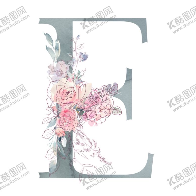 编号：24605206280201102038【酷图网】源文件下载-植物手绘水彩