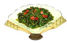 榄菜肉碎烧豆角