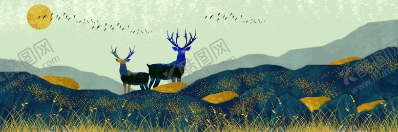 编号：15967210050552505152【酷图网】源文件下载-背景墙装饰画