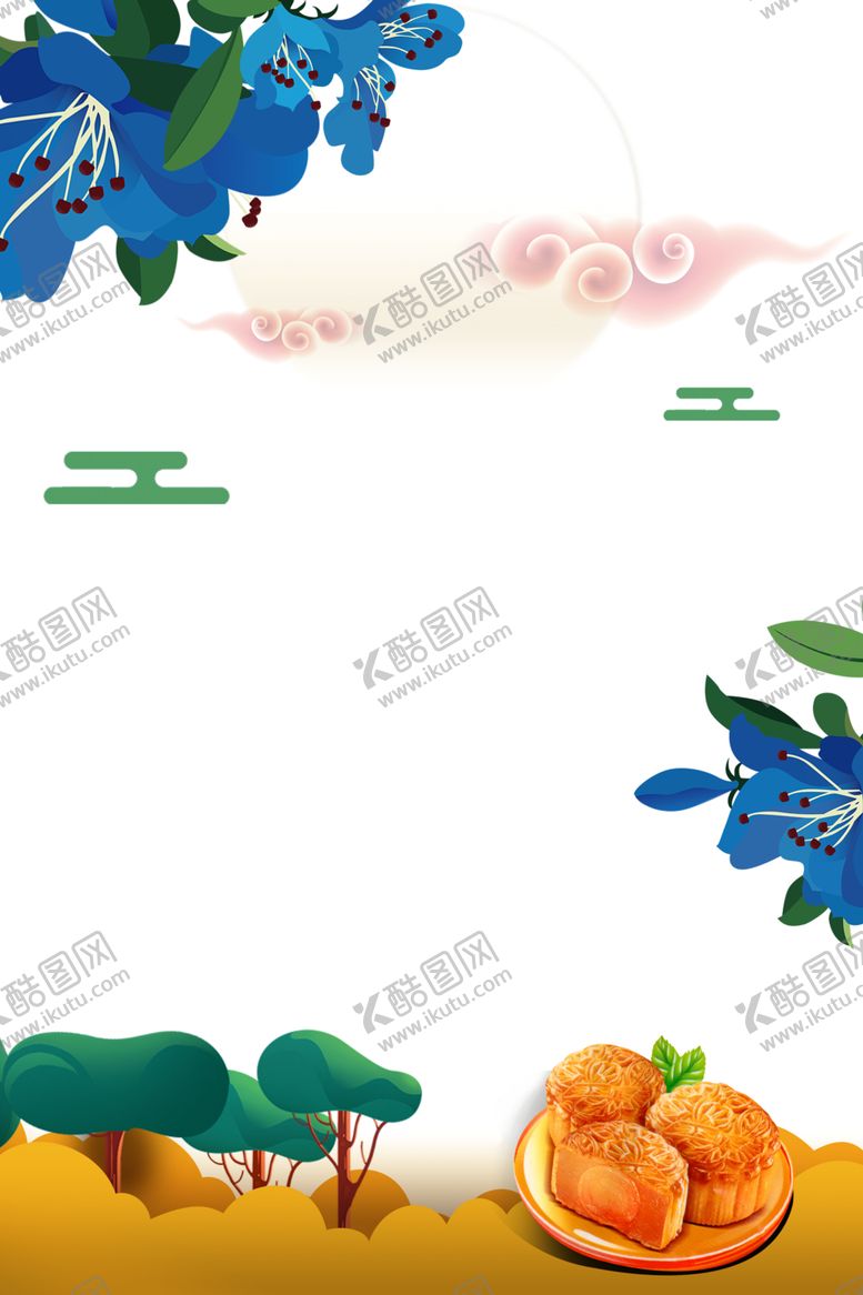 编号：55514705160643314157【酷图网】源文件下载-中秋节背景