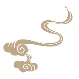 中式边框中国风标题栏云纹水免扣