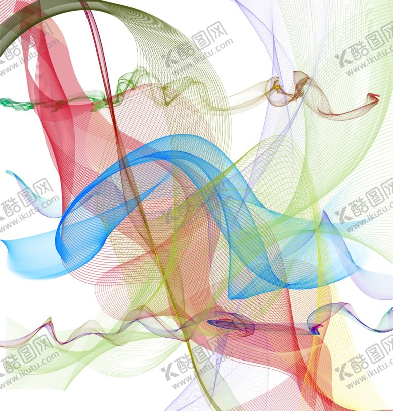 编号：22188710170021121455【酷图网】源文件下载-曲线线条元素