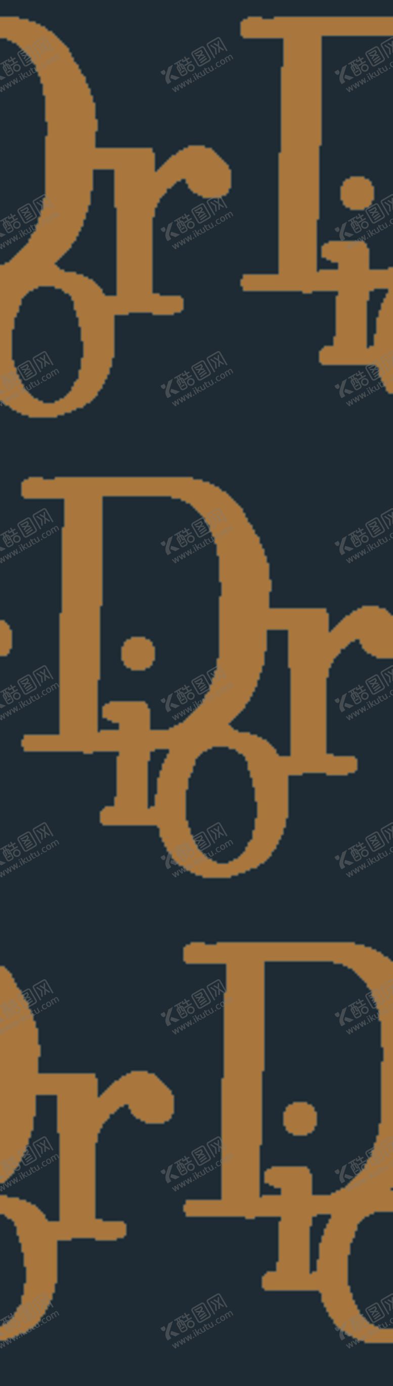 编号：60340706241723145521【酷图网】源文件下载-大牌花型大牌底纹迪奥