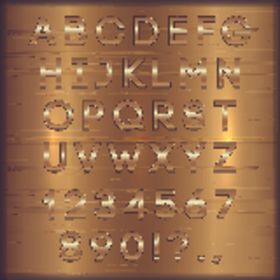 糖果字母和数字
