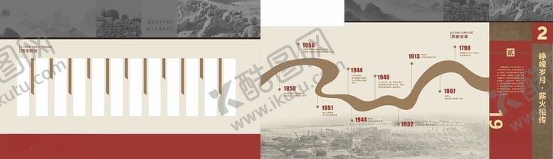 编号：35007106110845495217【酷图网】源文件下载-历史展厅发展历程展厅设计