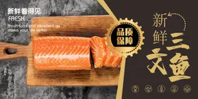 三文鱼海报