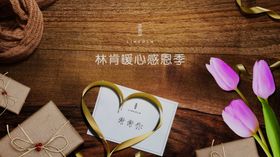林肯暖心感恩节横版