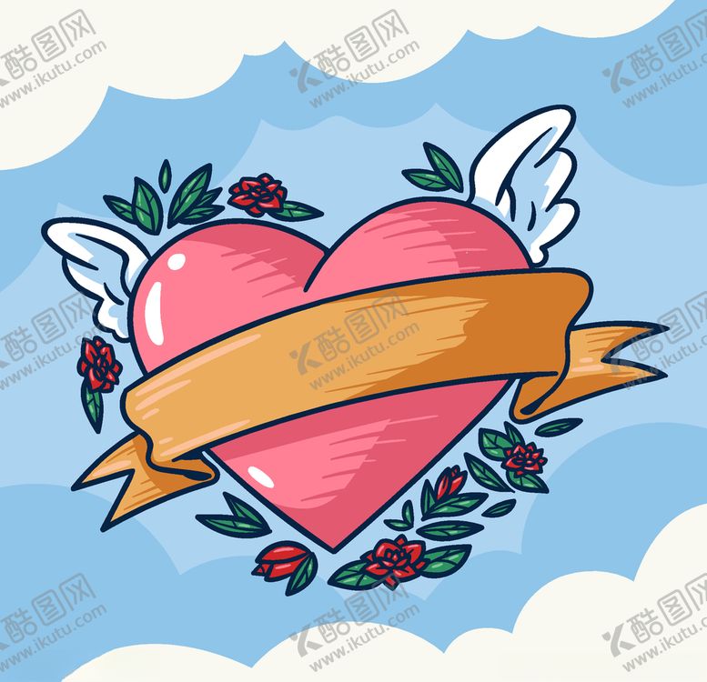 编号：65502210031853085692【酷图网】源文件下载-爱心背景