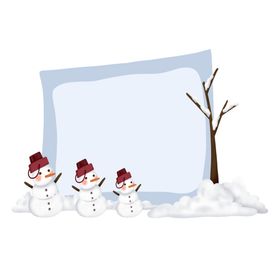 雪人冬季冬至糖果圣诞老