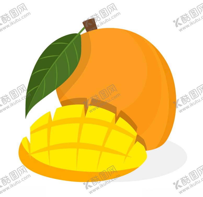 编号：16475909211405331525【酷图网】源文件下载-芒果水果蔬菜