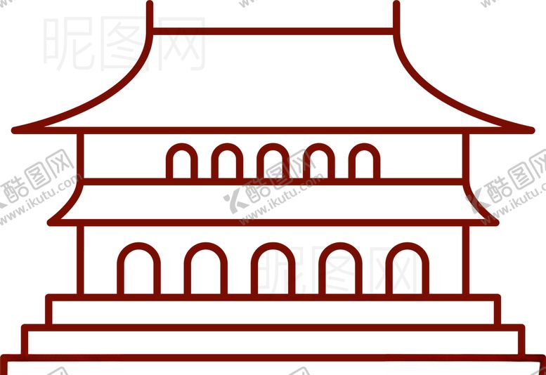 编号：70478305111039527933【酷图网】源文件下载-中式建筑