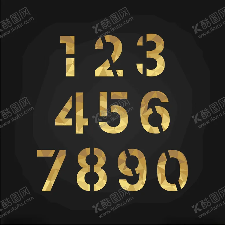 编号：79303003051227432545【酷图网】源文件下载-数字