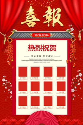 喜报