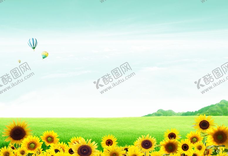 编号：49338109120003153414【酷图网】源文件下载-蓝天白云草地