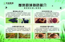 爱心助农农产品背景展板