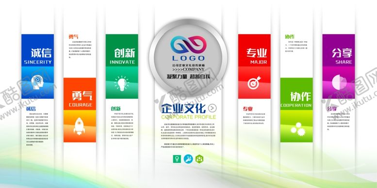 编号：79048412181154275370【酷图网】源文件下载-企业文化墙