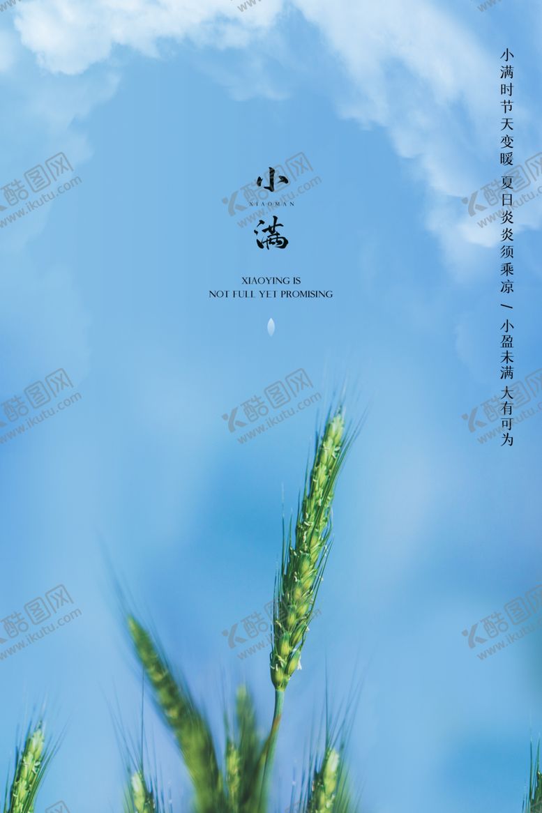 编号：16305409261853185092【酷图网】源文件下载-小满节气海报