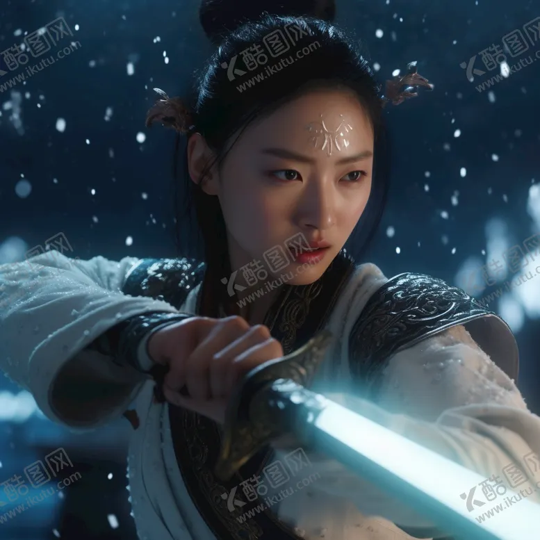 编号：76521010260618157955【酷图网】源文件下载-国风女侠