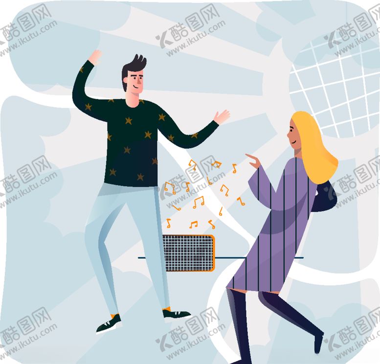 编号：26431805150944521598【酷图网】源文件下载-时尚手绘插画