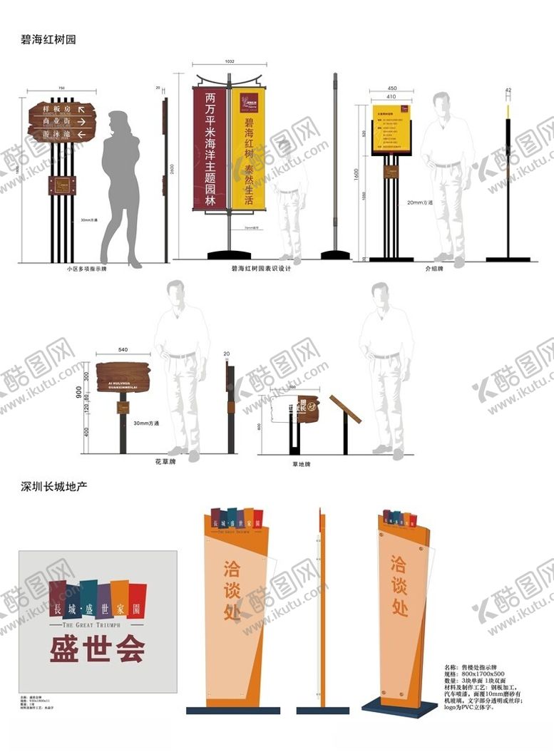 编号：74237204031835122358【酷图网】源文件下载-导视系统指示牌