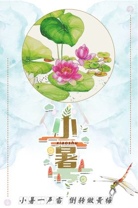 小暑海报