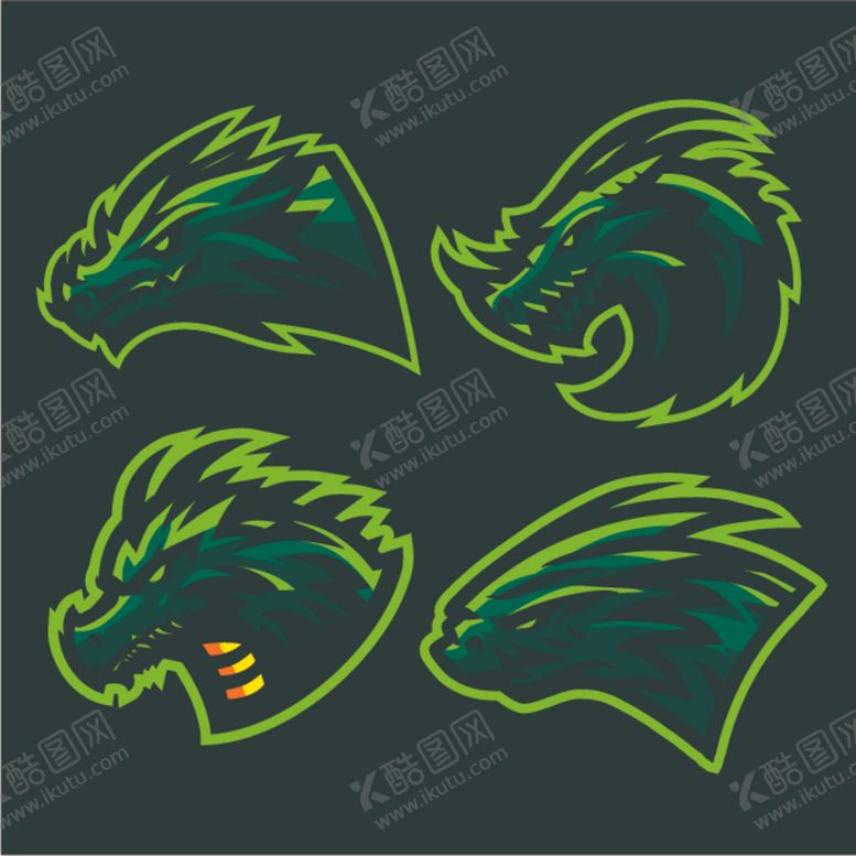 编号：99278410041258168390【酷图网】源文件下载-恐龙图标