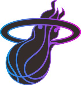 热火队logo