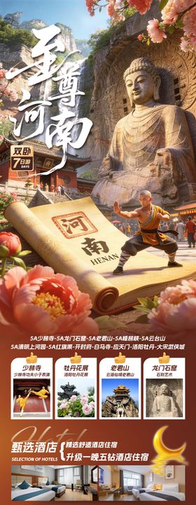 至尊河南旅游长图