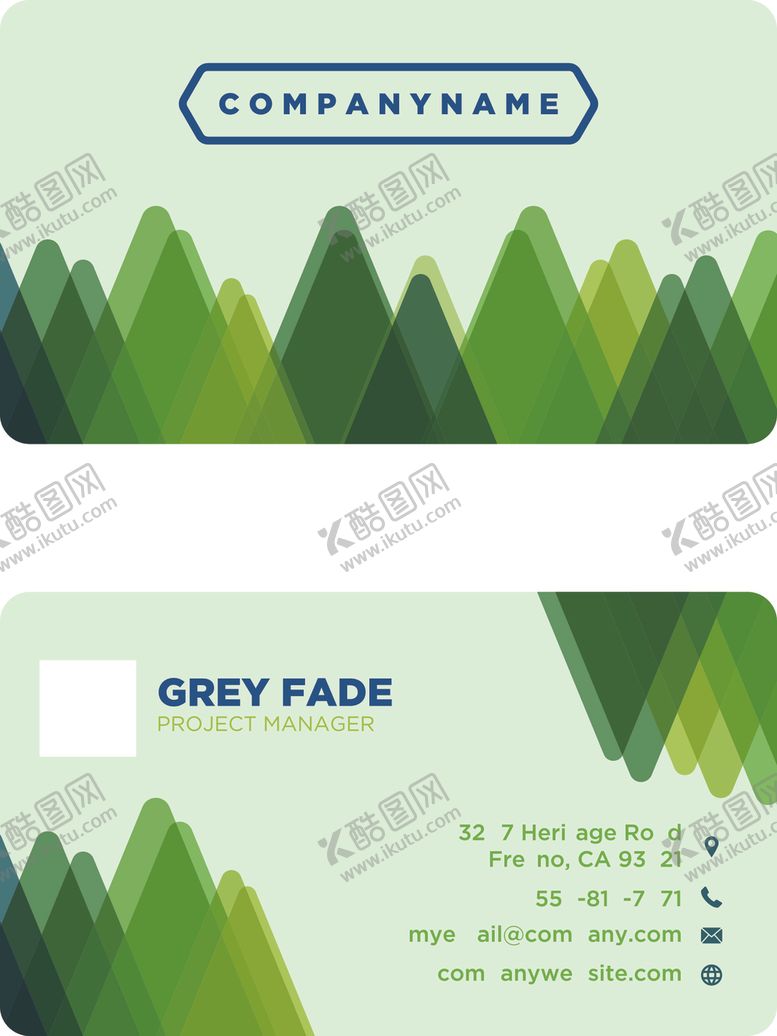 编号：60396909221456485227【酷图网】源文件下载-矢量名片模板