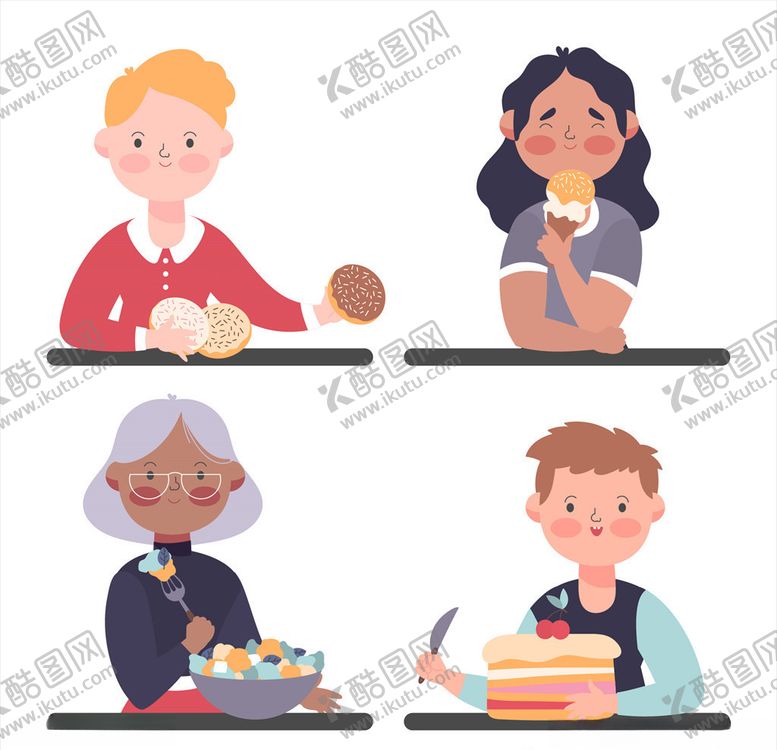 编号：91517209111341264600【酷图网】源文件下载-人物头像矢量