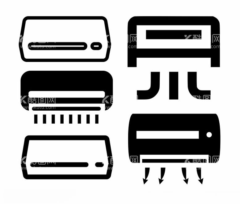 编号：95994312201243283391【酷图网】源文件下载-冷气机图标