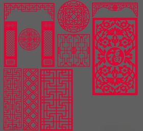 古代窗框