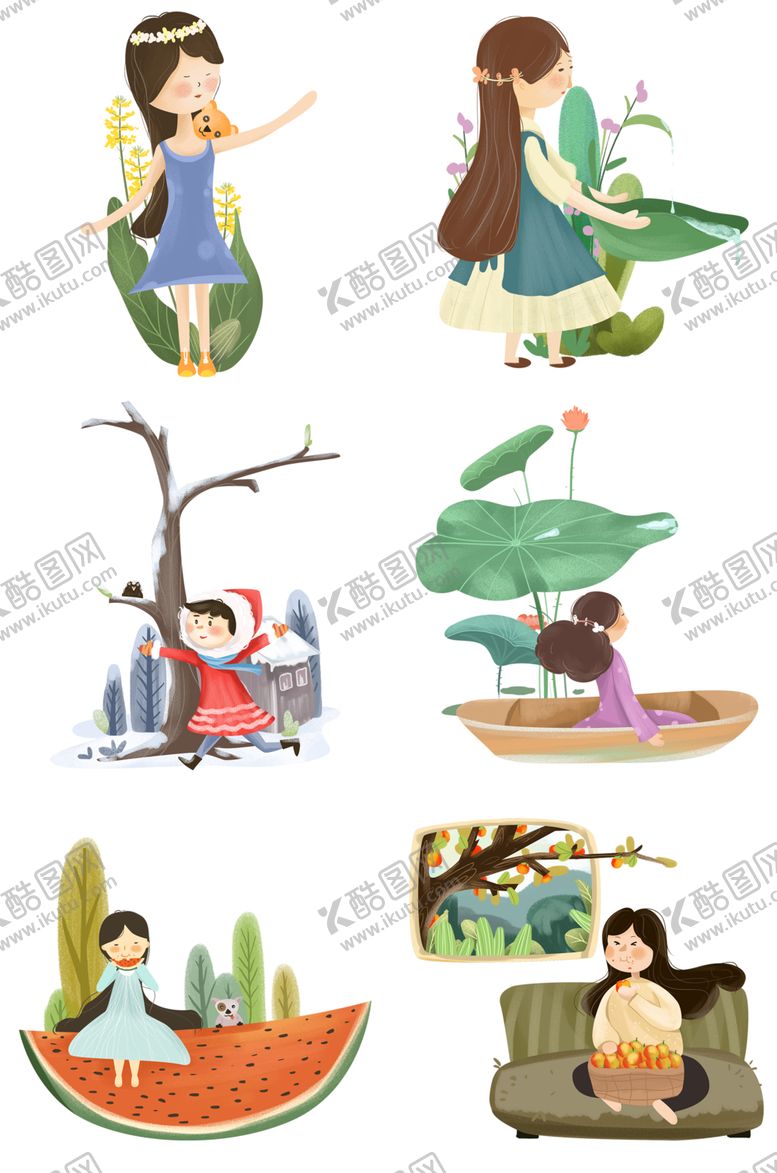 编号：89262910150847181516【酷图网】源文件下载-卡通插画