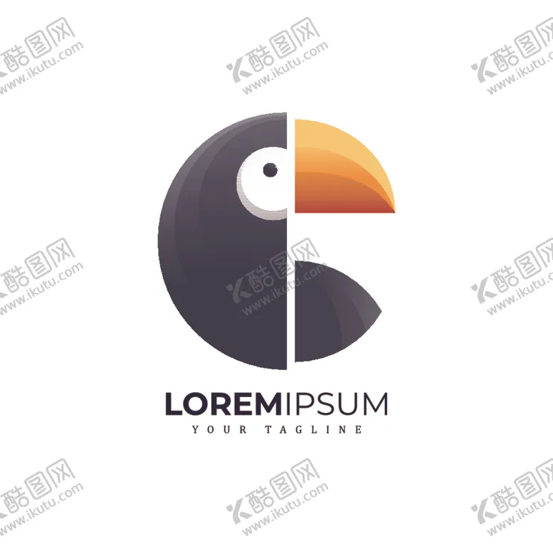编号：79838209091256565786【酷图网】源文件下载-禽类LOGO标志