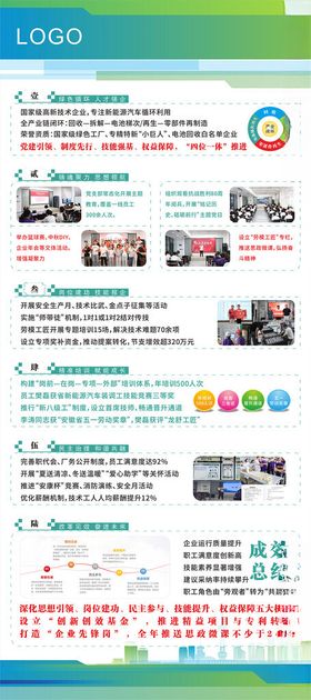 企业服务介绍宣传页展示展架