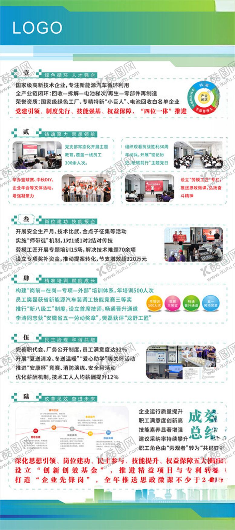 编号：95151211181910115651【酷图网】源文件下载-企业服务介绍宣传页展示展架