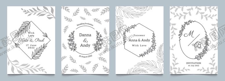 编号：92952904051832166310【酷图网】源文件下载-简约叶子边框