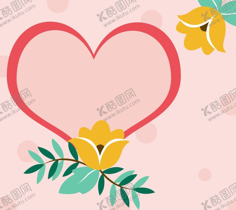 编号：91490507131157419103【酷图网】源文件下载-粉色爱心边框
