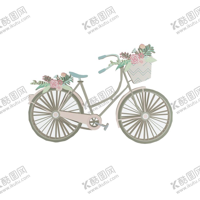 编号：55103102030914041284【酷图网】源文件下载-情人节自行车
