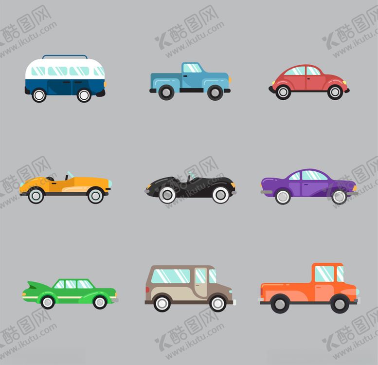 编号：98252409241648226086【酷图网】源文件下载-卡通汽车