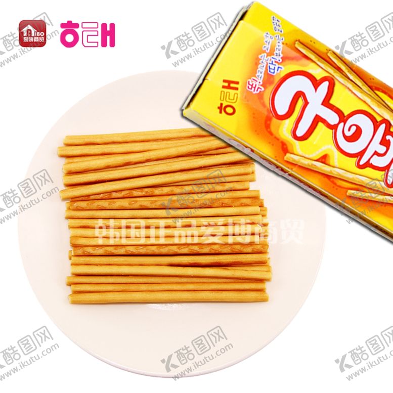 编号：97832009201847582012【酷图网】源文件下载-韩国海太烤薯棒27g